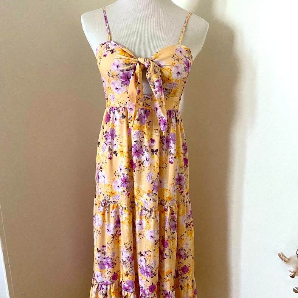 💜💛 NSR BOHO MIDI SUNDRESS 💛💜